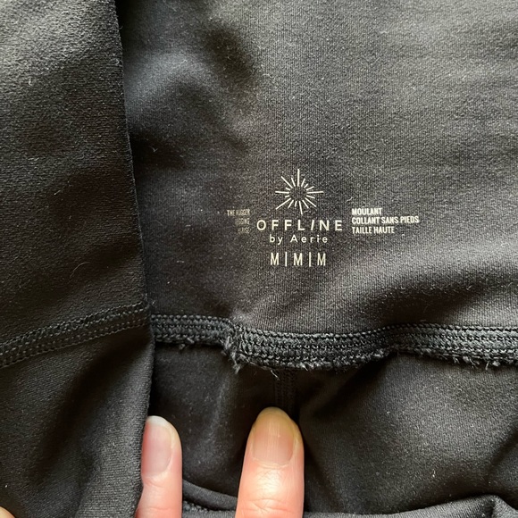 AERIE OFFLINE SPLIT HEM TIGHTS - Picture 3 of 3